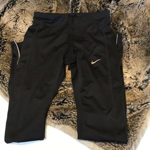 Nike DRI-FIT work our pants mid calf length